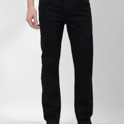 Numero Uno Black Slim Fit Solid Jeans-image-17