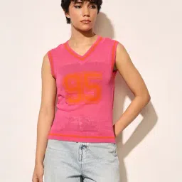 Only Pink Print T-Shirt-image-18