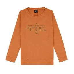 Cavio Kids Orange Cotton Printed Full Sleeves Sweatshirt-image-53