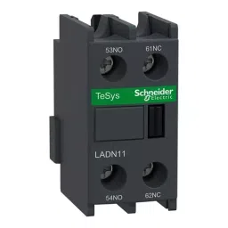 SCHNEIDER ELECTRIC Contactor Auxiliary Contacts CONTACT BLOCK, 1NO/1NC, SCREW, LADN11-21