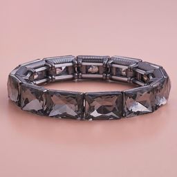 Kushal's Fashion Jewellery Zircon Studded Bangle-Style Bracelet-picture-4