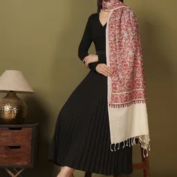 Pashmoda Women Floral Embroidered Shawl-picture-18
