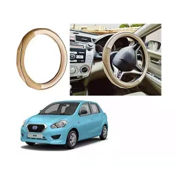 Auto Pearl Ring Type Car Steering Wheel Cover (Diamond Plus) Compatible with Go-image-91