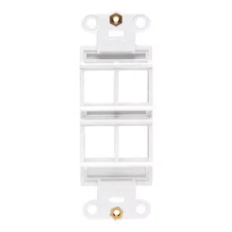 EATON TRIPP LITE CENTRE PLATE INSERT, DECORA STYLE, WHITE, N042D-004V-WH-image-12