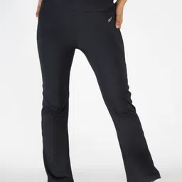 FLURR Women High Rise Ultra Fit 4 Way Stretchable Flare Tights-picture-48
