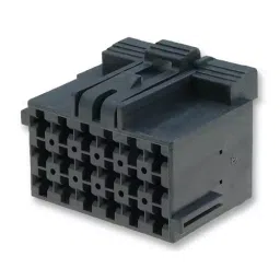 AMP - TE CONNECTIVITY RECTANGULAR INSERT, RCPT, 21POS, 3ROW, 1-967625-3-picture-40
