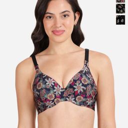 shyaway Floral Bra Medium Coverage Underwired Lightly Padded-picture-19
