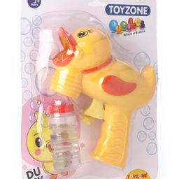 Toyzone Duck Bubbles Toy with Solution - Yellow-13