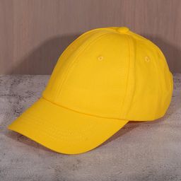 DukieKooky Solid Baseball Cap - Yellow-image-30