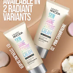 Hilary Rhoda 2 In 1 Highlighter & Moisturiser Skin Shine Strobe Cream - 25 ml- 01 image 2