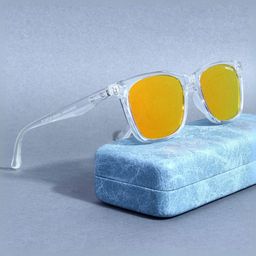 SUNGLASSIC Unisex Square Sunglasses with Polarised and UV Protected Lens-2