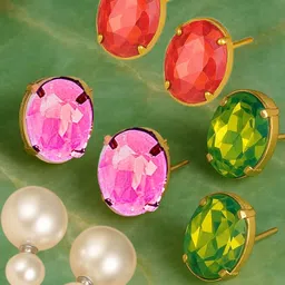 Anouk Women Fuchsia Earrings-picture-15