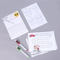 My House Teacher Trail Tracing Reusable Kit - Multicolour image 3