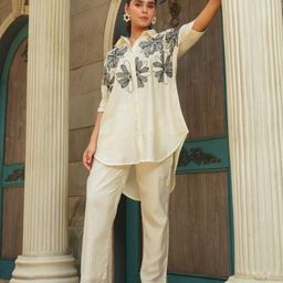 CUSTARD Printed Shirt With Trousers Co-Ords-picture-17
