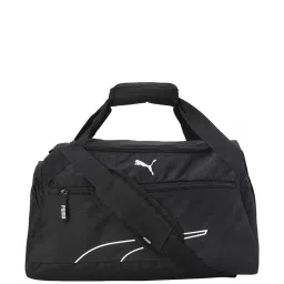 Puma Fundamentals Black Medium Duffle Bag image 1