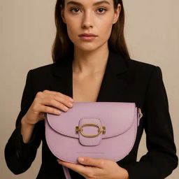 United Colors of Benetton Lusia Lilac Textured Cross Body Bag-picture-33