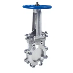 Flowtek 2.56 inch, 65 mm Cast Steel Lug Type Hand Wheel Operated Knife Edge Gate Valve-image-57