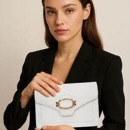 United Colors of Benetton Cosima White Textured Cross Body Bag-image-68