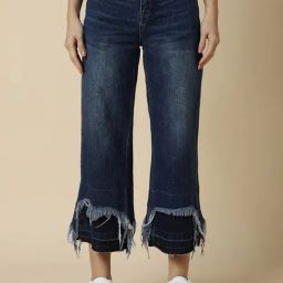 Allen Solly Blue Cotton Regular Fit Mid Rise Jeans-image-51