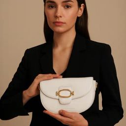 United Colors of Benetton Lusia White Textured Cross Body Bag-image-67