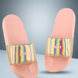 Sparx Women's Peach Slides image 1