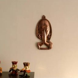 eCraftIndia Welcome Lady Metal Wall Hanging-25