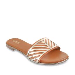 Metro Women's Tan Casual Sandals-image-32