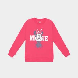 Bodycare Girls Pink Printed Full Sleeves Sweatshirt-image-79