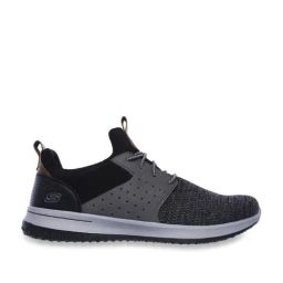 Skechers Men's DELSON- CAMBEN Grey Lifestyle Slip On Shoe-image-11