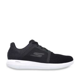 Skechers Men's GO FLEX 2 Black White Walking Shoes-image-19