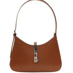 Kazo Bianca Brown Small Hobo Bag-image-50