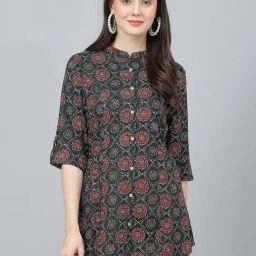 Divena Black Printed Shirt-image-42