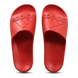 Adidas Men's AQUO SLIP ON UNISEX Red Slides-picture-39