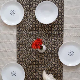 Ratan Cart Mauve Printed Table Runner image 3