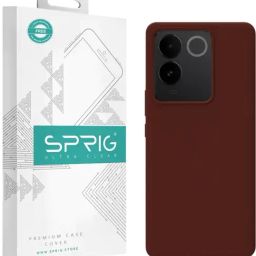 Sprig Back Cover for IQOO Z7 Pro (Brown)-image-78