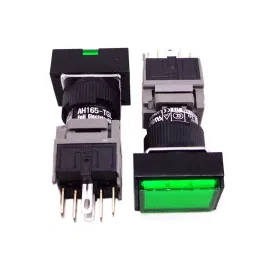 fuji electric Fuji Diameter 16 Push Button Switch AH164 / AH165 Long Angle Flat Type 8507782,Made in Japan image 3