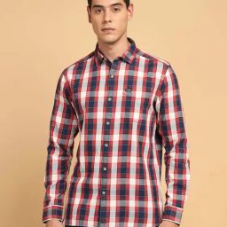Wrangler Multicolor Regular Fit Check Shirt-8
