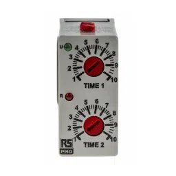 RS PRO Single Function Timer Relay Plug In Mount 12 - 240 V AC/DC DPDT Model No. 1785023 image 4