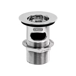 Chilly 80 mm Waste Coupling Brass Glossy Finish Silver, WC-HT-80-image-99