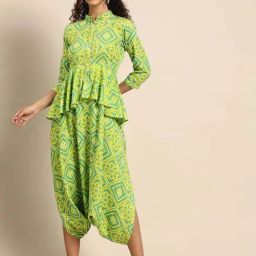 Mabish Green Ombre Pattern Jumpsuit-picture-37