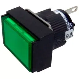 Fuji Diameter 16 Indicator Light AH164 / AH165 Long Angle Flat Type 8507922,Made in Japan-7
