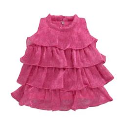 Tiny Girl Pink Barbie Printed Top-image-83