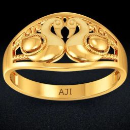Joyalukkas 22k Swan Serenity Gold Ring-image-21