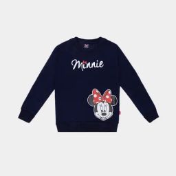 Bodycare Girls Navy Printed Full Sleeves Sweatshirt-image-61