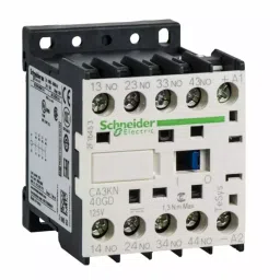 Schneider Electric TeSys 2 NO+2NC 10 A Rating 125 V DC Control Relay, CA3KN40GD-7