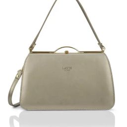 LAVIE LUXE LX FRAME Gold Medium Frame Bag-picture-0