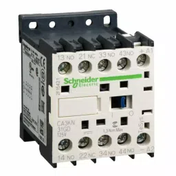 Schneider Electric TeSys 2 NO+2NC 10 A Rating 125 V DC Control Relay, CA3KN31GD-6