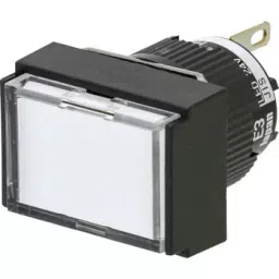 Fuji Diameter 16 Indicator Light AH164 / AH165 Long Angle Flat Type 8508385,Made in Japan-1
