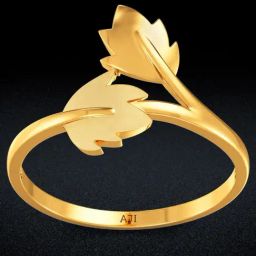 Joyalukkas 22k Radiant Foliage Harmony Ring-image-43