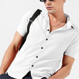 SZN Men Standard Regular Fit Spread Collar Casual Shirt-image-82